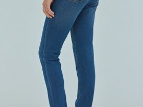 Базовые узкие джинсы, Синий