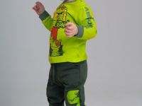 Фуфайка детская трикотажная для мальчиков (футболка с длинными рукавами)