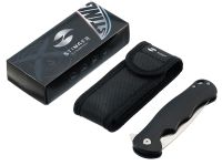 Нож складной Stinger 115 мм, сталь D2, рукоять G10, черный