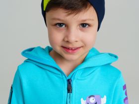 Шапка трикотажная для мальчиков, 2 шт в комплекте