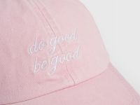 Джинсовая бейсболка для девочек, Розовый