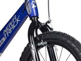 Детский велосипед Novatrack Cooper 16, год 2025, цвет Фиолетовый