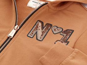 Толстовка на молнии для девочки