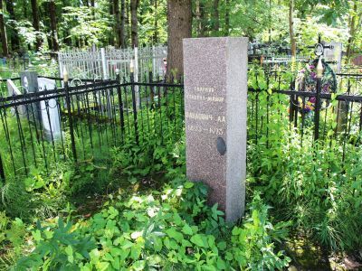 Место, где захоронен генерал Советской Армии Павлович А.А. (1893-1973)