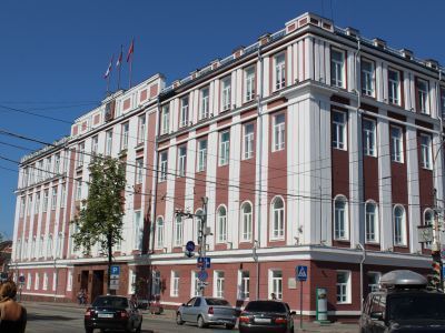 Здание, где в губернской казенной палате работал Ф.М. Решетников