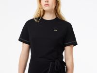 Платье Lacoste OVERSIZED с поясом и коротким рукавом