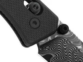 Складной нож Kizer Aegis, сталь Damascus, рукоять G10, черный