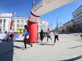 В Якутске состоялся забег наследников Победы «Помним! Гордимся! Благодарим!»