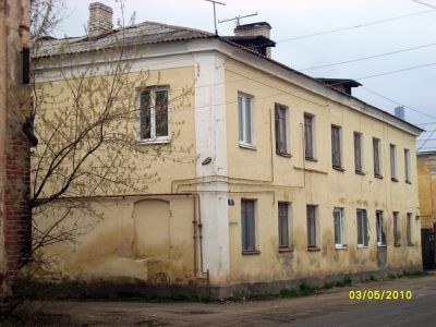 Образец жилой застройки площади и улицы