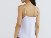 Топ с кружевом, Фиолетовый