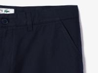 Мужские хлопковые шорты Lacoste прямого кроя