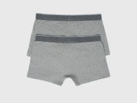 Базовые трусы-транки, 2 шт., Серый