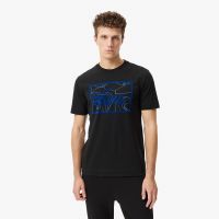 Мужская хлопковая футболка Lacoste стандартного кроя