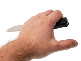 Нож Hot Knife Barn S, сталь 9Cr18MoV, рукоять G10, черный