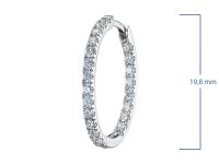 Серьги из белого золота э4712сг05153000