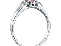 Кольцо из белого золота э0912кц04200728_pink