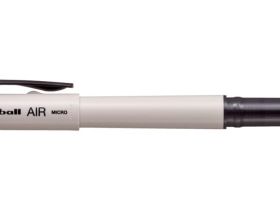 Роллер Uni-Ball AIR UBA-188C-M, 0,5 мм, цвет корпуса серо-бежевый, цвет чернил черный
