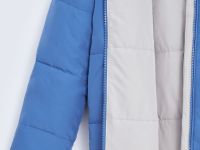 Двусторонняя утепленная куртка прямого кроя