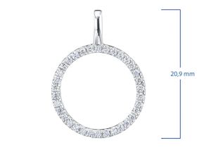 Подвеска из серебра э0612пд01183400