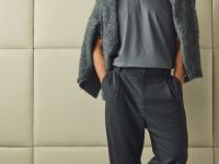 Футболка из мерсеризованного хлопка, Серый