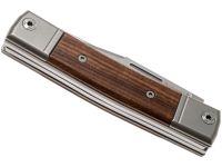 Складной нож LionSteel BestMan Two blades, сталь M390, рукоять Santos wood