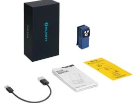 Фонарь Olight Oclip Ultra Navy Blue синий