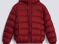 Пуховая стеганая куртка с капюшоном