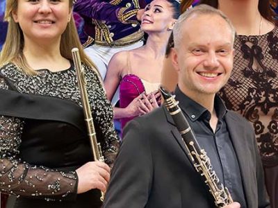 Чайковский - Щелкунчик и Лебединое озеро на органе, флейте и кларнете