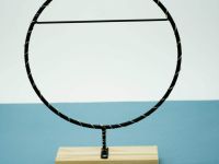 Фоторамка с прищепкой для фото и светодиодами "Circle loft"