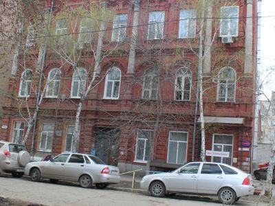Дом, в котором находилась подпольная типография Восточного бюро ЦК РСДРП в 1905 г.
