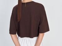 Укороченная футболка