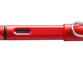 Ручка перьевая LAMY 016 safari, EF Красный
