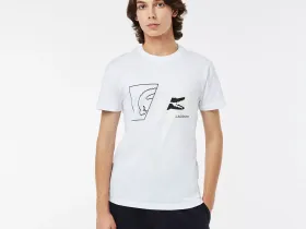 Мужская футболка Lacoste приталенного кроя