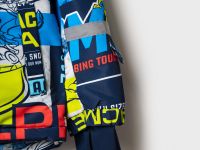 Комплект текстильный с полиуретановым покрытием для мальчиков: куртка, полукомбинезон