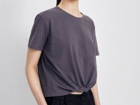 Футболка с узлом