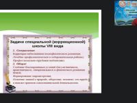 Вебинар "Организация коррекционно-развивающего пространства для обучения и социализации обучающихся с умственной отсталостью (интеллектуальными нарушениями)"
