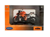 12837PW Игрушечный мотоцикл Welly KTM 1290 SUPER DUKE R