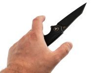 Складной нож Trivisa Lynx-03B, сталь S35VN, рукоять G10, черный