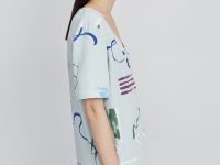 Футболка с абстрактным принтом