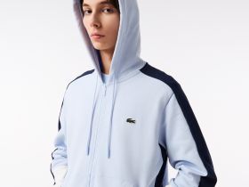 Мужская толстовка Lacoste колор-блок