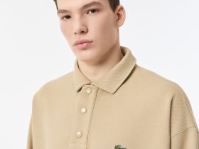 Мужская толстовка-поло Lacoste свободного кроя