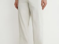 Брюки из микротвила, Белый