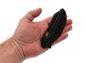 Раскладной нож Mr.Blade Wyvern Wharncliffe, сталь AUS-8, рукоять FRN, черный