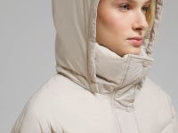 Пуховик со съемным капюшоном