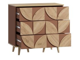 Комод Модерн 93x88 Терракотовый