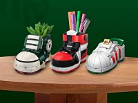 JK8201 Конструктор Молодежная белая кроссовка