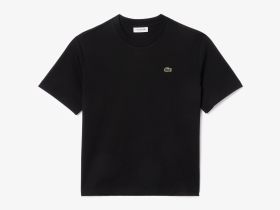 Женская футболка Lacoste свободного кроя из мягкого хлопка