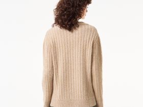 Женский шерстяной свитер Lacoste