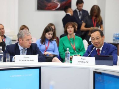 ВЭФ-2023: Айсен Николаев рассказал о развитии киноиндустрии в Якутии