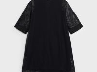 Комплект трикотажный для девочек: платье-футболка, туника